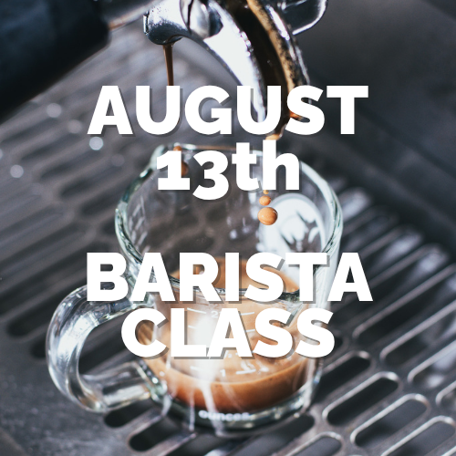 OCTOBER Barista Training